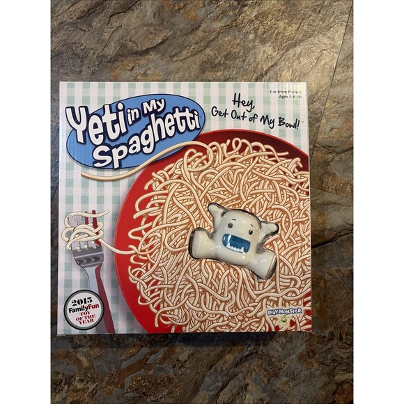 Nascar Other - Yeti in My Spaghetti Board Game 2015